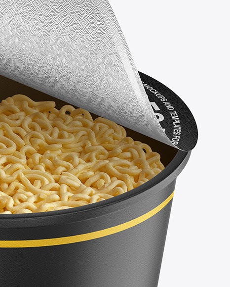 Download Download Instant Noodle Packaging Mockup PSD - Noodle Cup Mockup In Cup Bowl Mockups On Yellow ...