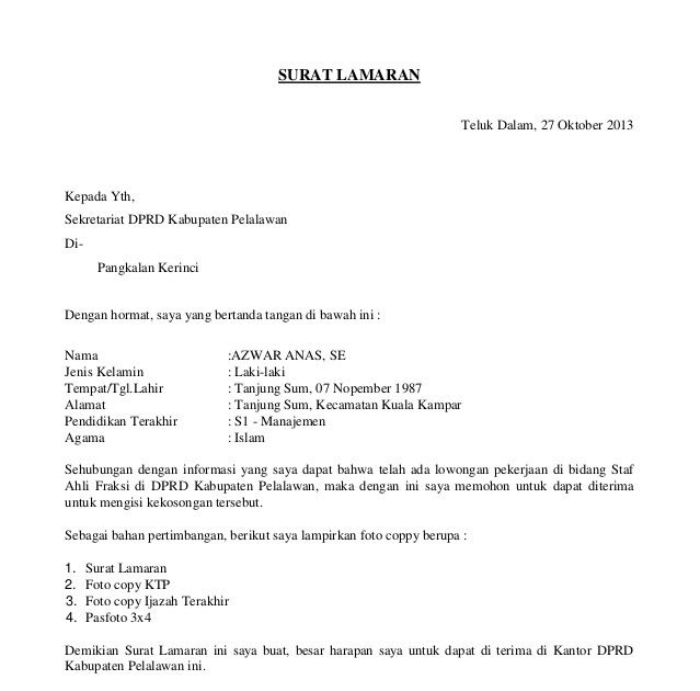 Surat Keterangan Pnutupan Cv - 20+ Contoh Surat Pernyataan ...