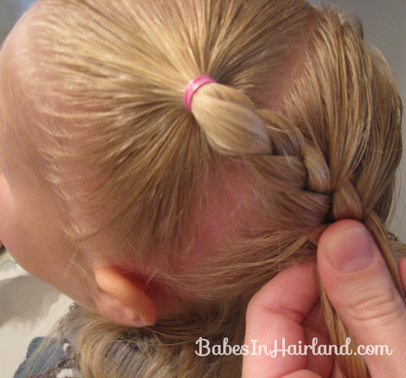 Brush hair before braiding, brush hair to smooth out any knots or tangles. Toddler French Braids Babes In Hairland
