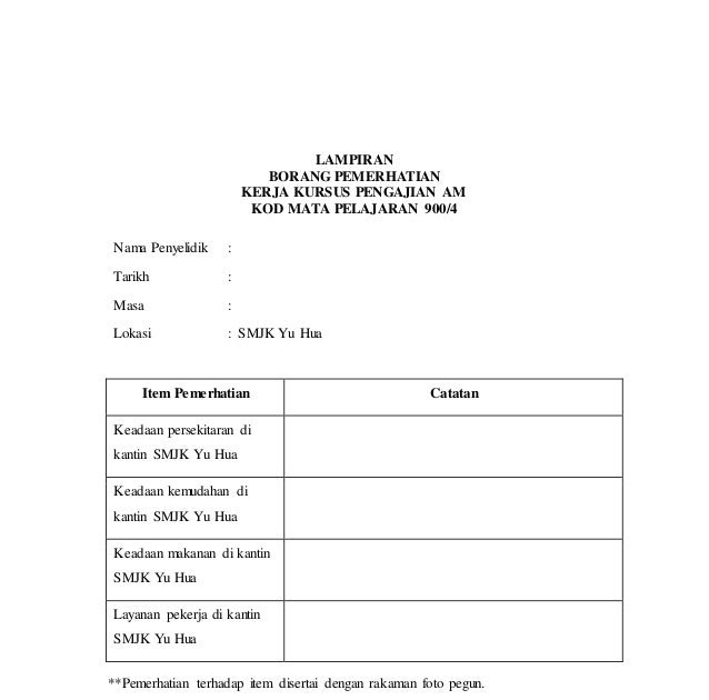 Contoh Soalan Temubual Kerja Kursus Geografi Pt3 2019 