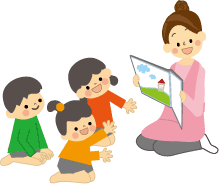 最高の無料イラスト トップ100ボランティア 読み 聞かせ イラスト