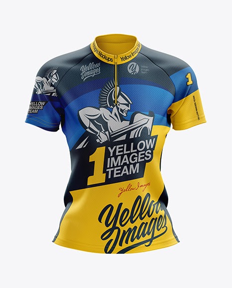 Download Womens Cross Country Jersey mockup Front View (PSD ...