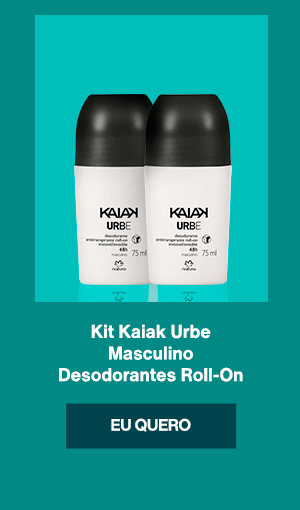 Kit Kaiak Urbe Masculino Desodorantes Roll-On