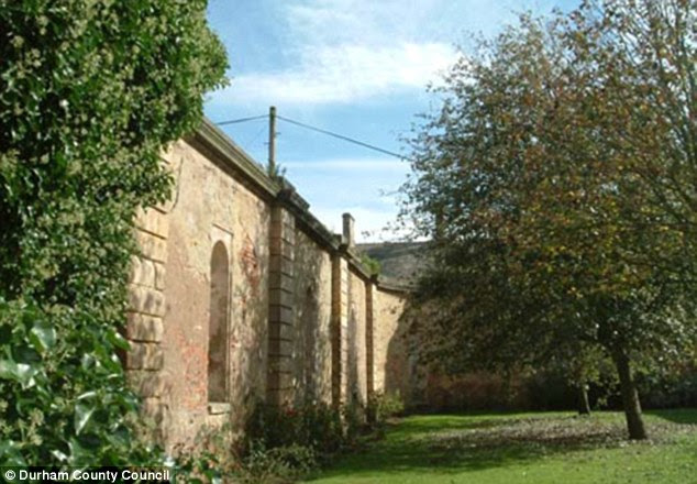 Affluent past: Staff quarters and a stable are situated in the extensive grounds