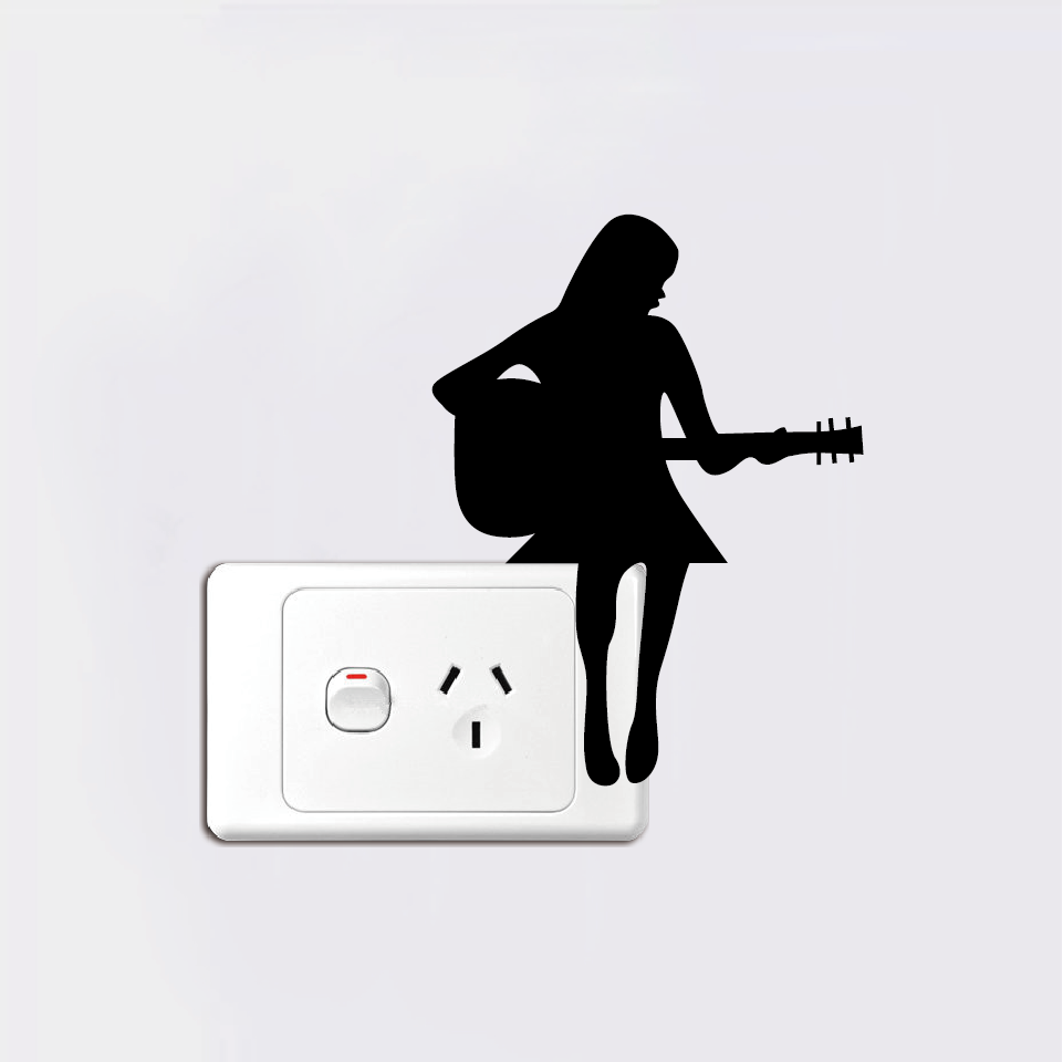 17 Gambar Kartun Orang Main Gitar Keren