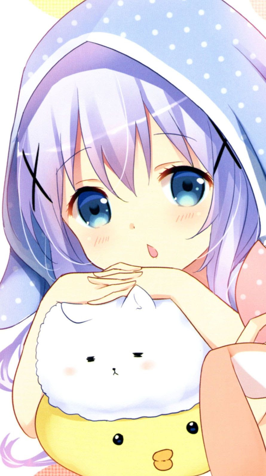 75 ごち うさ チノ 壁紙 花の画像
