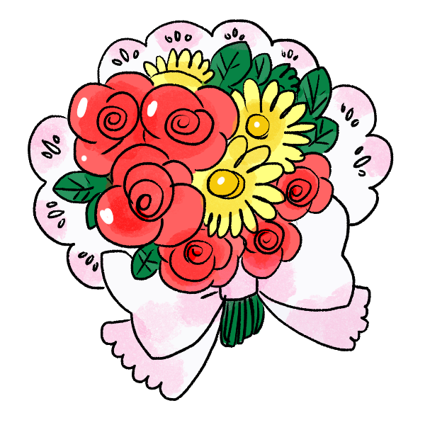 Japan Image 花束 イラスト かわいい