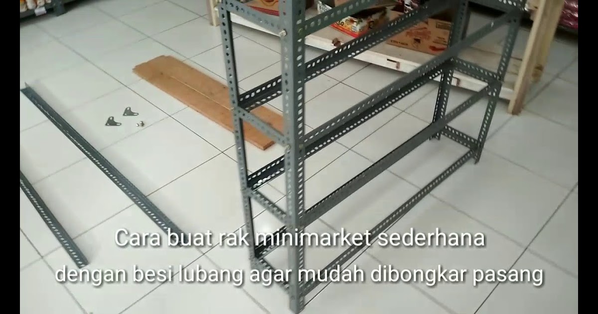 Ide Terkini 52 Bikin Rak Dari  Besi  Siku  Lubang 