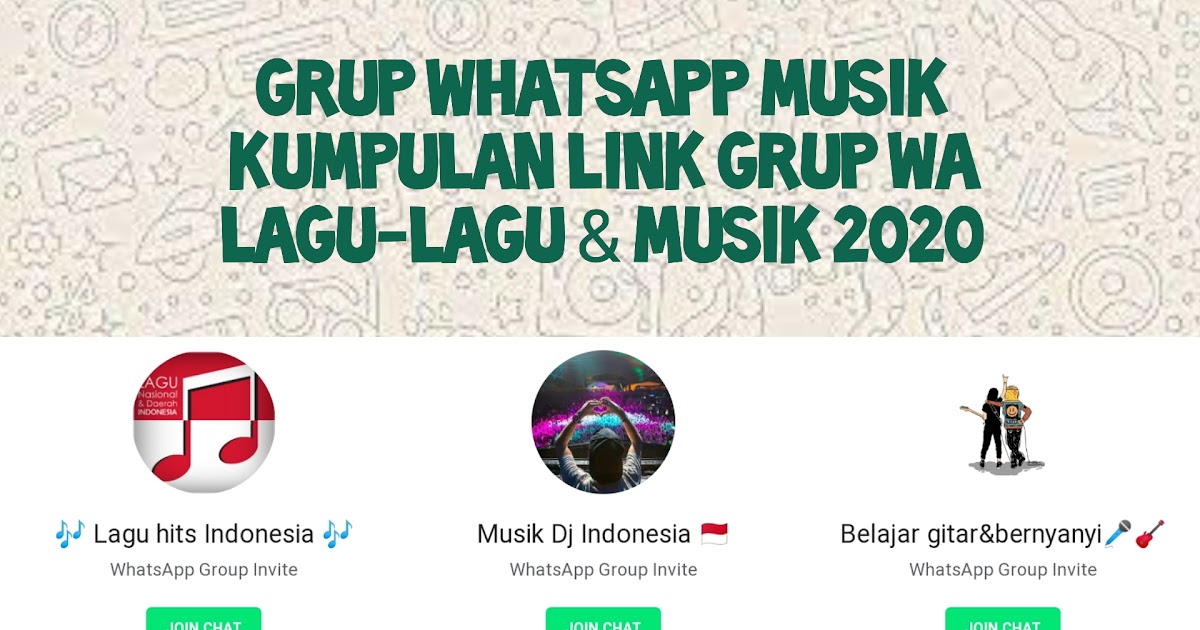 Link Undangan Grup Wa Sumsel / Menjajal Chatbot Whatsapp ...