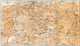 Mindenki induljon ki a saját fantáziájából. Terkep Brusszel Fovarosi Regio Brussels Map N All Com