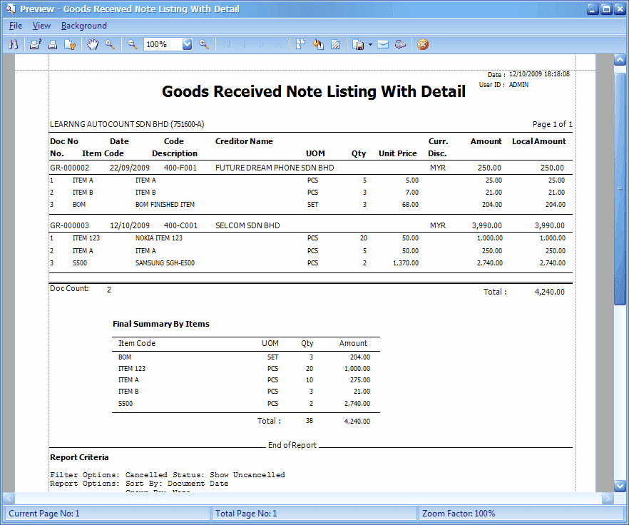 Contoh Invoice Iklan - Contoh Oliv