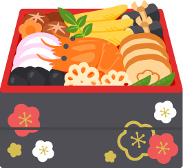 心に強く訴えるおせち イラスト 最高の花の画像