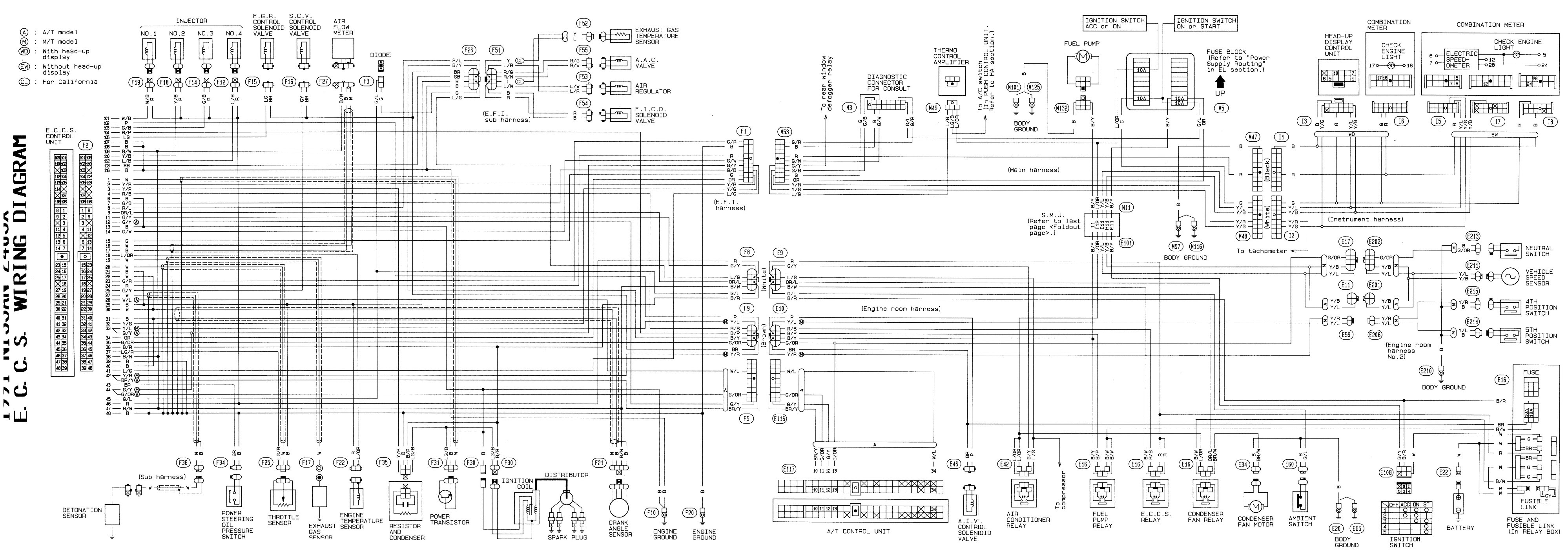 Nissan 240sx Wiring Harness Diagram Database Wiring Diagrams Officer