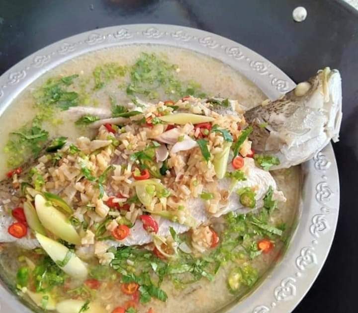 Resepi Ikan Siakap Stim Chinese Style / Resepi Ikan Kukus Ala Hong Kong