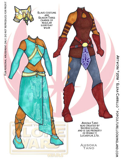 We hope you enjoy our growing collection of hd images. Star Wars Clone Wars Ahsoka Tano Paper Doll Pop Culture Paper Dolls