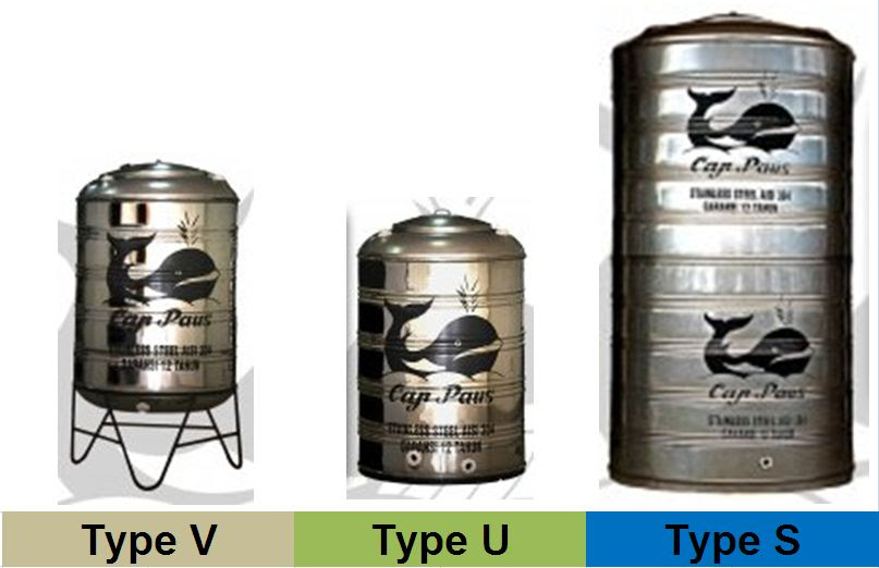 Tangki air stainless steel tirta t 1000 pk water tank tandon toren air. Tangki Air Stainless Steel Maspion