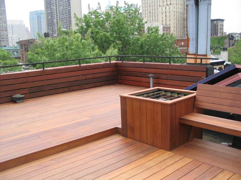 Philly Row Home Roof Deck Dreams