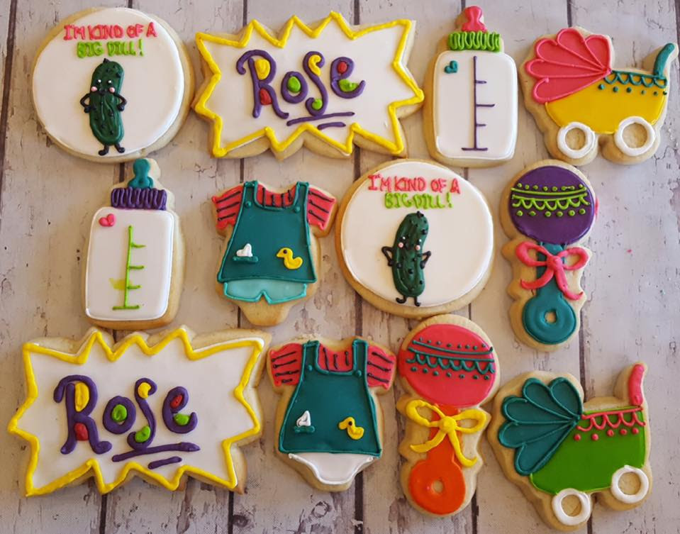 Rugrats partyrugrats letters rugrats theme rugrats birthday rugrats party decorations rugrats decor 90s decor. Rugrats Baby Cookies Hayley Cakes And Cookieshayley Cakes And Cookies