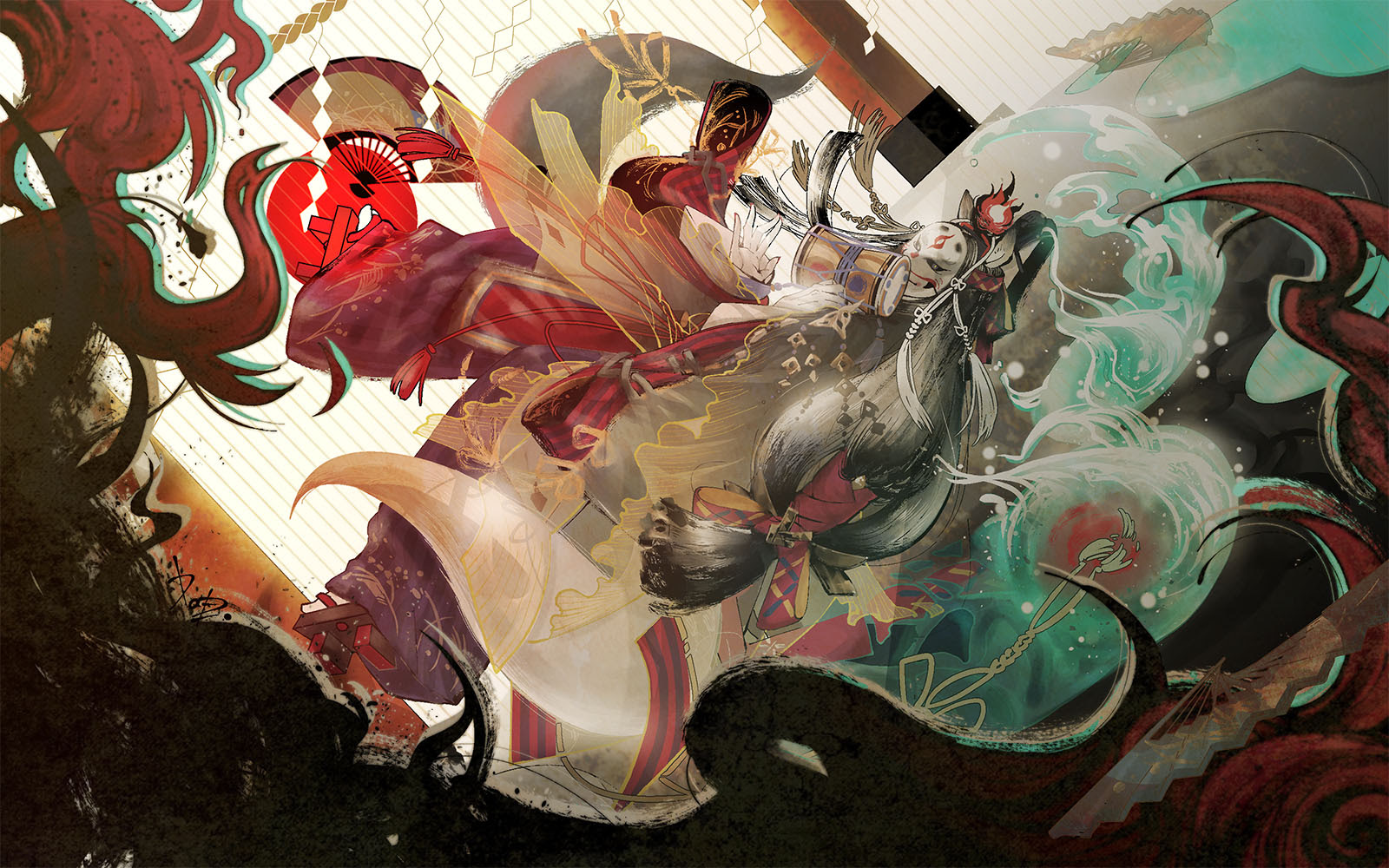 Pc 壁紙 和風 1516 Pc 壁紙 19x1080 和風 イラスト Saesipapictdxk