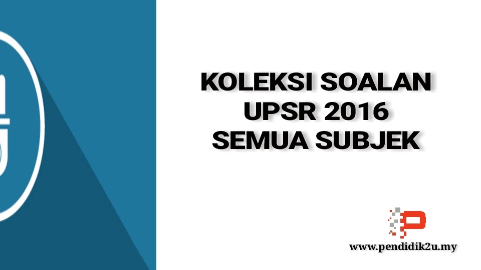 Soalan Upsr Sebenar 2019 Dan Skema Jawapan - Kuora 2