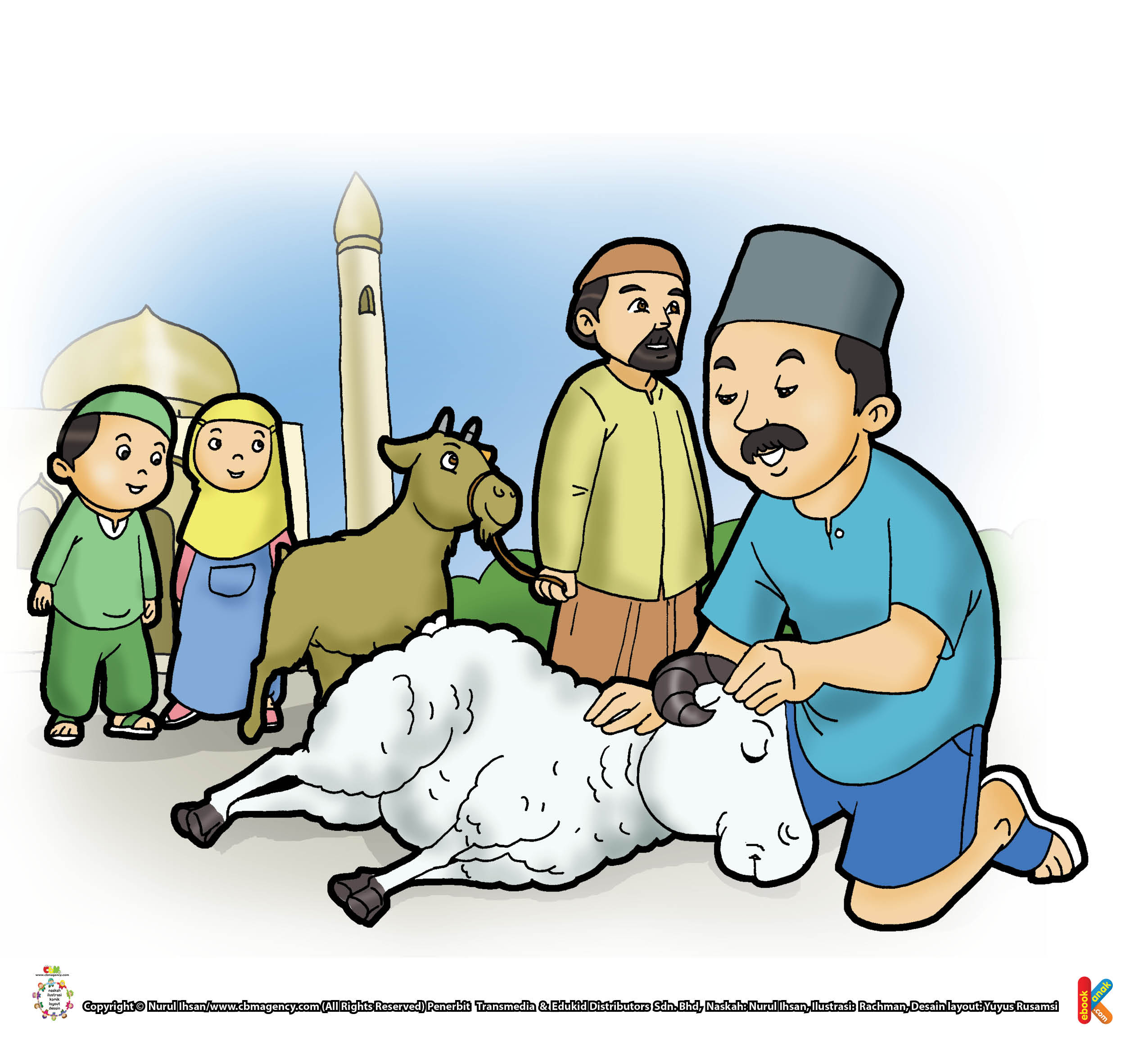 Kumpulan Gambar Kartun Hewan Qurban