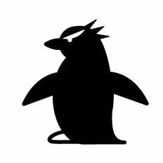 すべての動物の画像 心に強く訴えるシルエット ペンギン イラスト 白黒