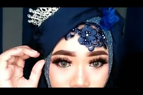 Tutorial Hijab Pengantin Segi Empat