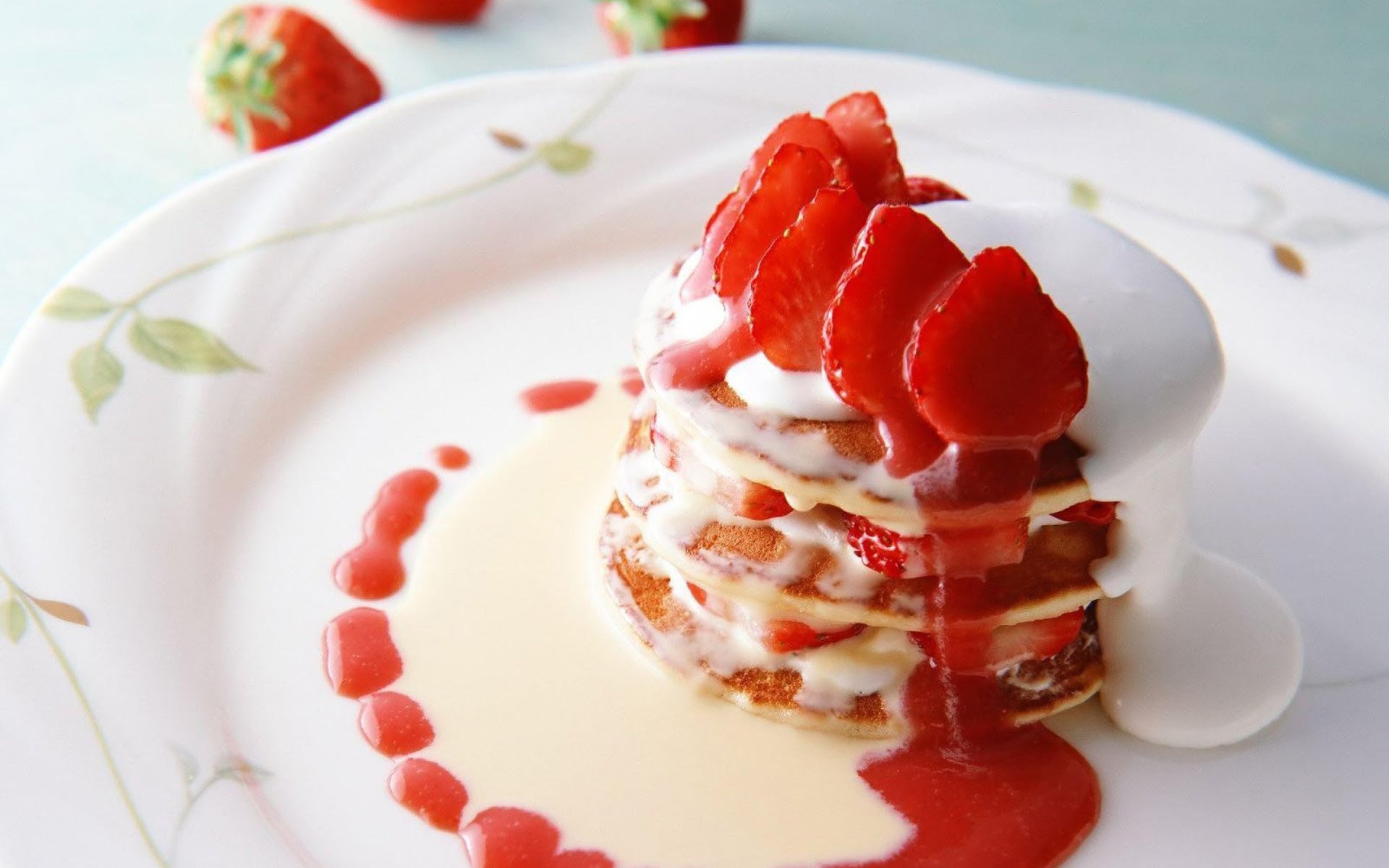 ベスト50 パンケーキ 壁紙 最高の花の画像
