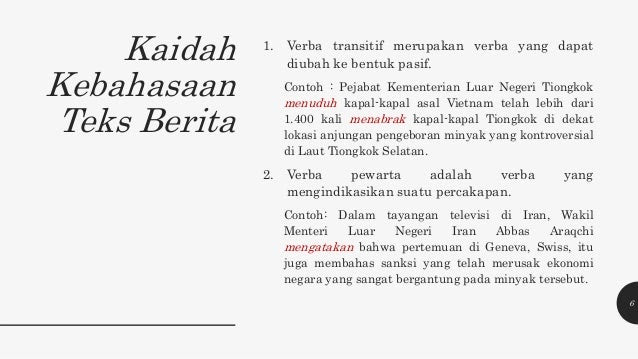 Contoh Verba Pewarta - Surat GG