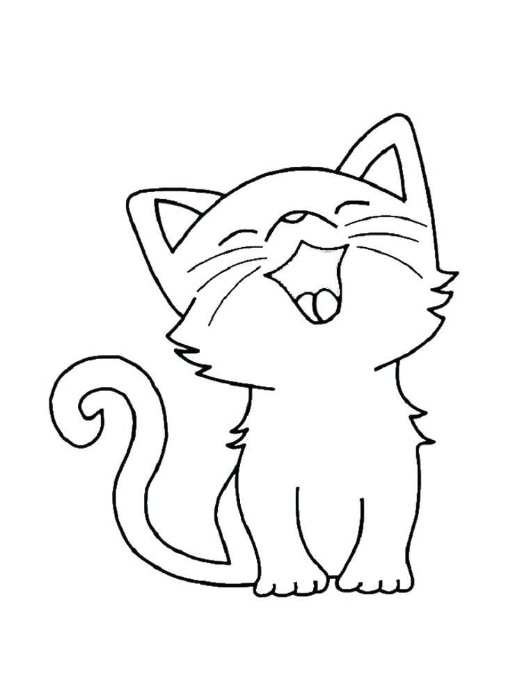 Dessin Facile Et Mignon Chat Dessin Facile
