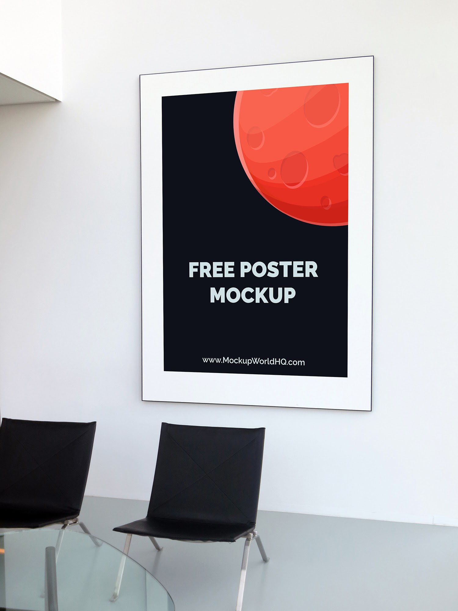 Download Free Poster Mockup Jpg