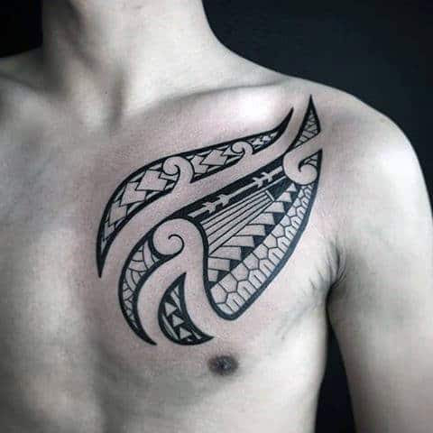45+ Tribal Chest Tattoos For Men