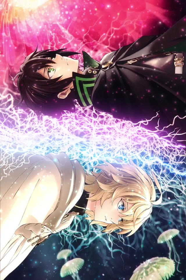 上終わりのセラフ 壁紙 最高の花の画像