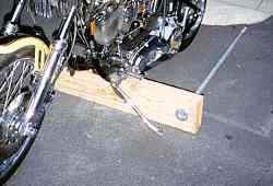 Retailers sell motorcycle lifts that let you more easily roll your bike. 20 Bike Lift