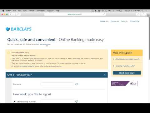 Under step 1 enter your on the online banking screen:1. Barclays Bank Uk Log In Login Information Account Loginask