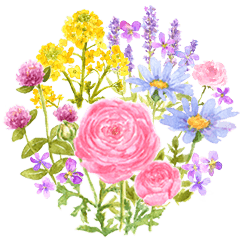 かわいい 花 イラスト おしゃれ 手書き の最高のコレクション すべての美しい花の画像