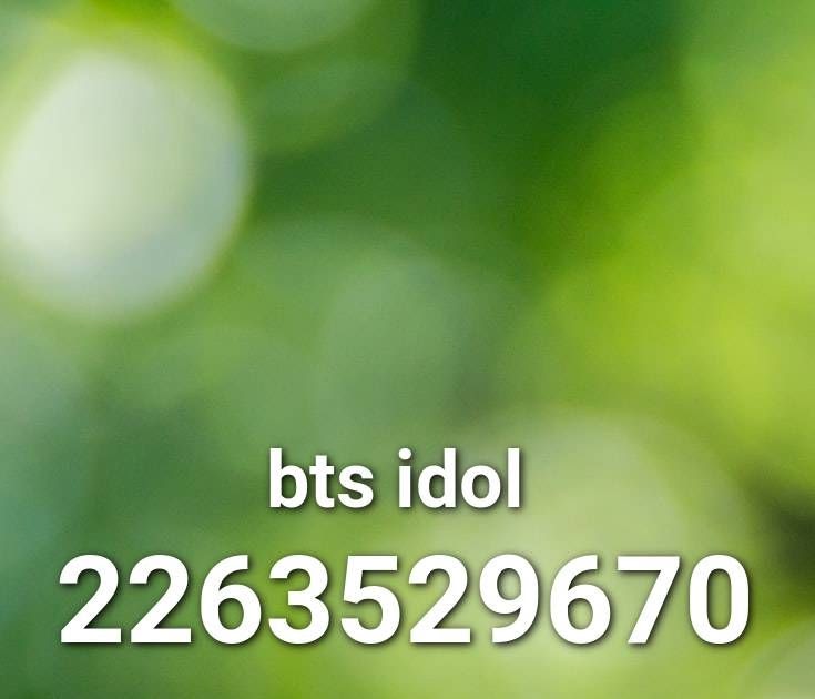 roblox image ids bts