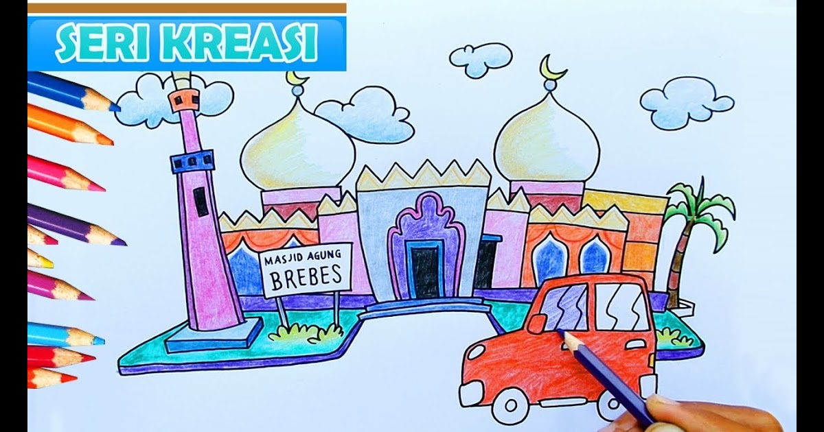 Top Gambar Kartun Masjid Keren  Design Kartun  