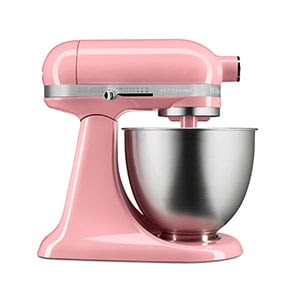 KitchenAid stand mixer in guava glaze