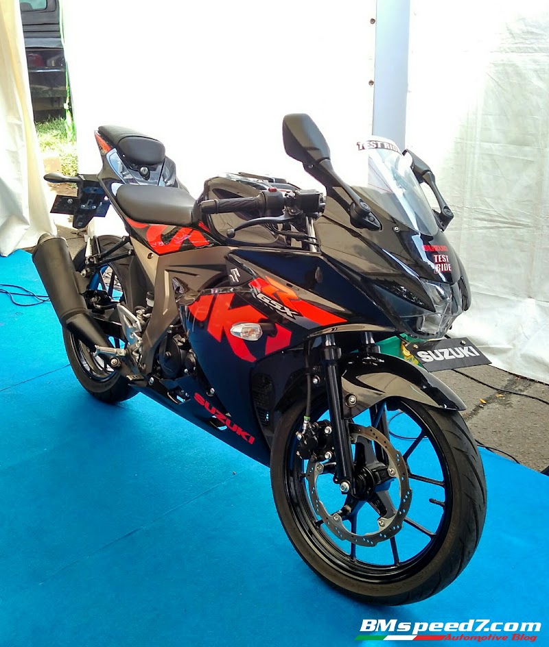 42+ Modifikasi Gsx R150 Warna Hitam