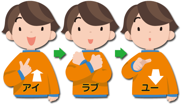 ほとんどのダウンロード 手話 イラスト 無料 興味深い画像の多様性