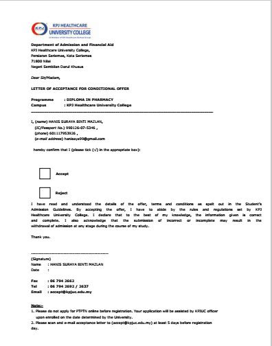 Surat Rasmi Permohonan Kemasukan Ke Asrama - Contoh Raw x