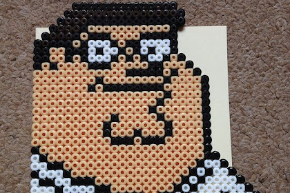 peter griffin pixel art grid Huge peter griffin pixel art minecraft map