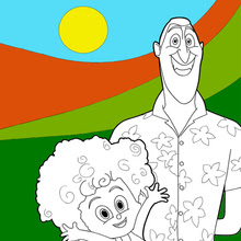 Cartoon movies big city green: Coloring Pages Free Online Coloring For Kids On Hellokids Com