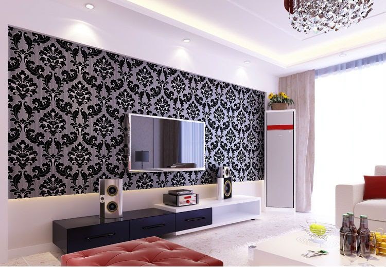 Wallpaper Dinding  Ruang  Tamu  Rumah Minimalis  Home Anindya Bersih Prima