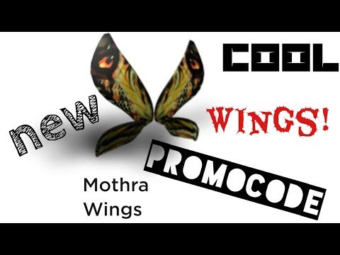 Mothra Wings Roblox Code Roblox Free Login And Password - nueva promocode roblox 2019 alas gratis godzilla youtube