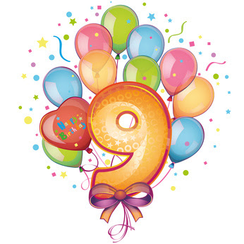 Maison Joyeux Anniversaire 9 Aujourd Hui 9th Carte D Anniversaire Pour Une Fille Fetes Occasions Speciales Cartes De Voeux Papeterie