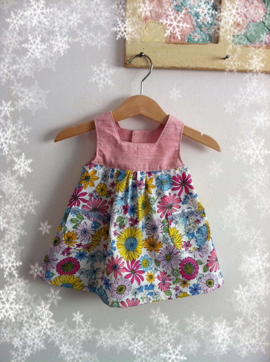 元の子供 手作り ワンピース かわいい子供たちの画像