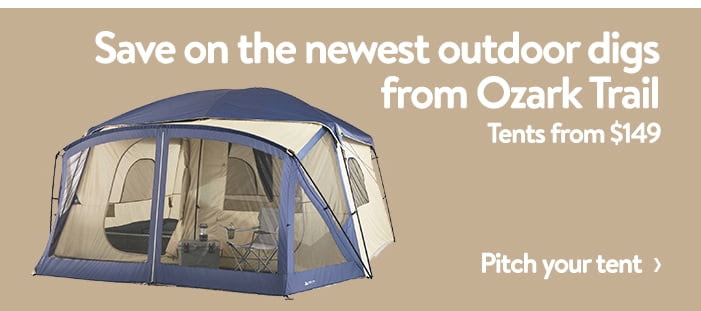 Save on the newest tents from Ozark Trail