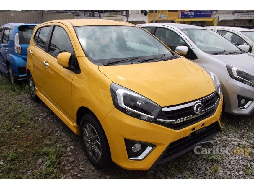 Perodua Axia Advance Yellow - Resign Kerja Yang Baik